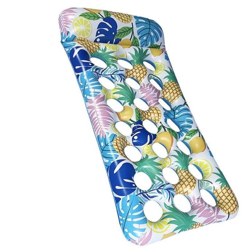 Pineapple leaves float one account, only one air pump